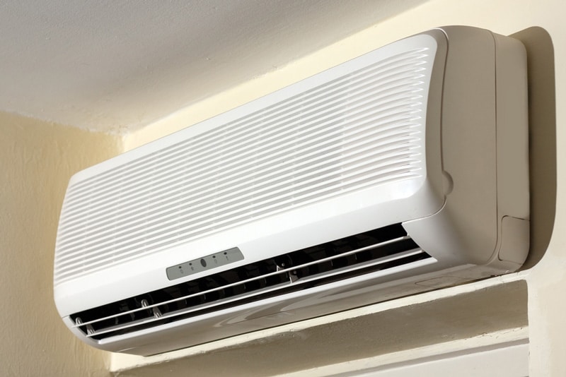 Indoor Air Conditioner Side View — Air Conditioning Professionals in Pacific Palms, NSW